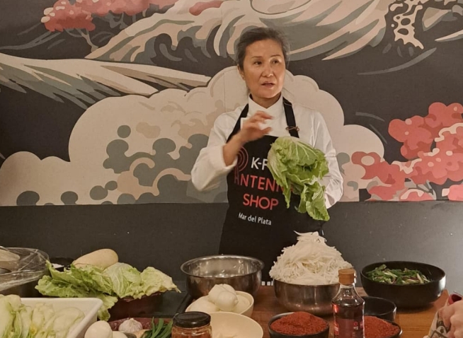 Mi experencia en una clase de kimchi en Mar del Plata