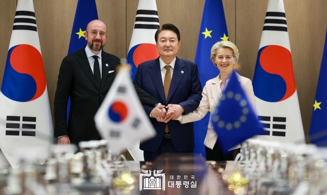 El presidente Yoon afirma que Corea del Sur y la UE son socios estratégicos