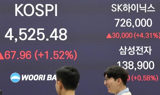 La capitalización bursátil de Corea se dispara 76,2 por ciento en un año