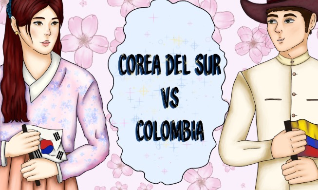 Saludos, Corea y Colombia