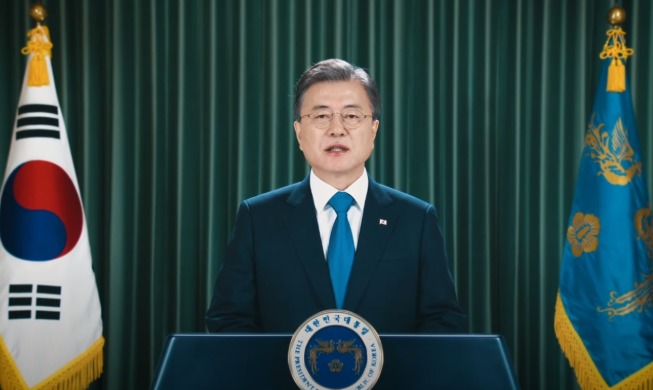 Moon propone declarar el fin de la Guerra de Corea y pide apoyo de la ONU