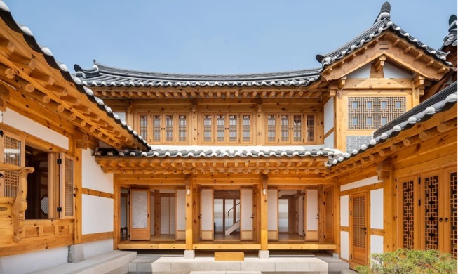 Estructura en distrito Hanok de Eunpyeong en Seúl gana concurso nacional