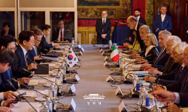 Corea e Italia elevan sus relaciones a 'asociación estratégica especial'