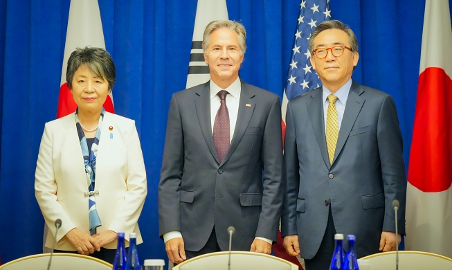 Corea, EE. UU. y Japón consolidan su alianza