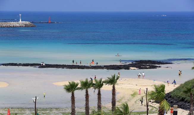 [Foto del día] Se abren las playas de la isla de Jeju