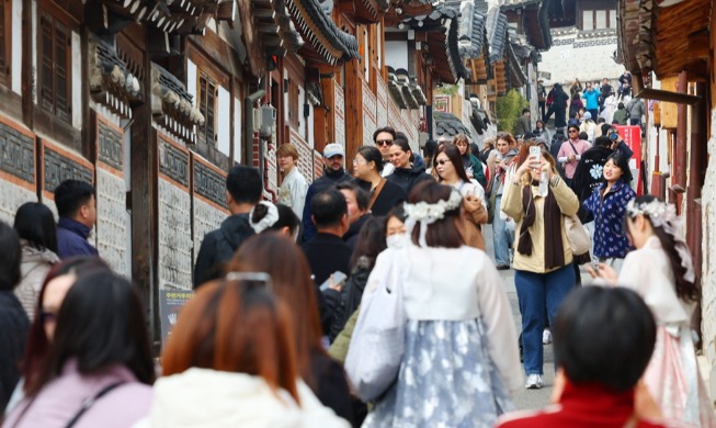 Más de 10,71 millones de turistas extranjeros viajan a Corea en la 1ª mitad del año