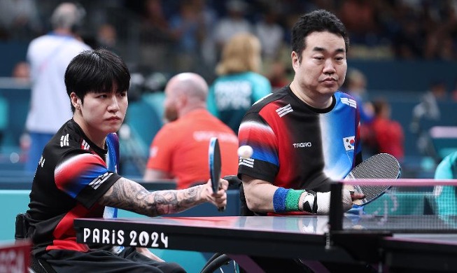 Corea gana dos medallas de bronce en dobles masculinos de tenis de mesa paralímpico