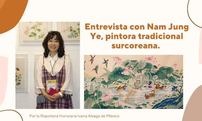 Entrevista con Nam Jung Ye, una mujer que preserva el hermoso arte de la pintura sehwa