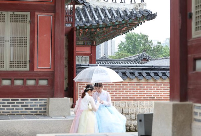 Comienza la temporada de lluvias en Corea