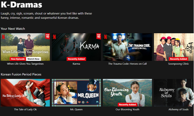 El contenido coreano es el segundo más visto en Netflix en 2024 a nivel mundial