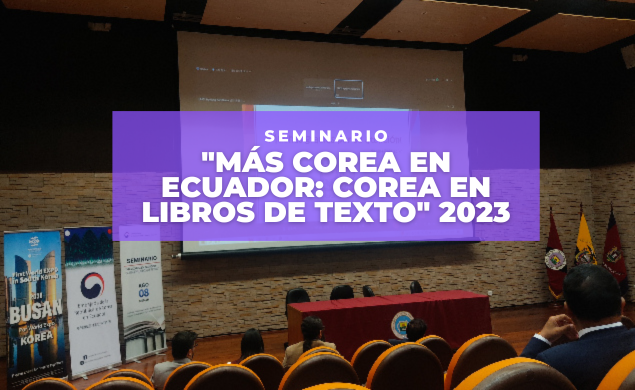 Asistiendo a mi primer seminario educativo sobre Corea del Sur