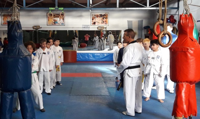 Jornada de entrenamiento de Taekwondo