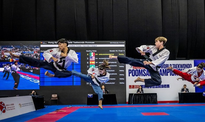 Chuncheon acoge el Campeonato Mundial de Taekwondo Poomsae
