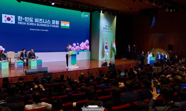 Corea y la India firman 20 memorandos de entendimiento en tecnología de punta