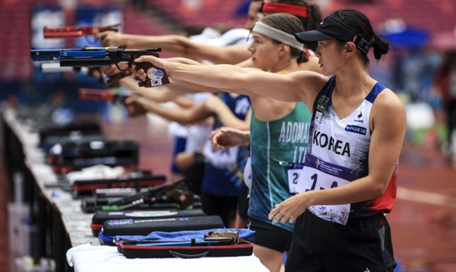 Corea gana el título general en el campeonato mundial de pentatlón