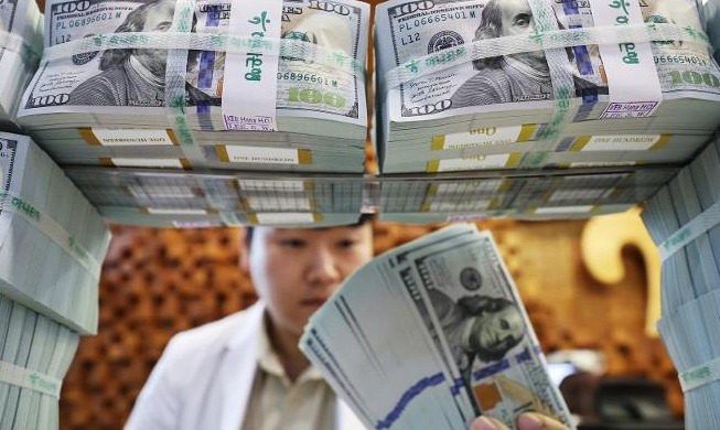 Las reservas de divisas de Corea ascienden a 442.280 millones de dólares en agosto