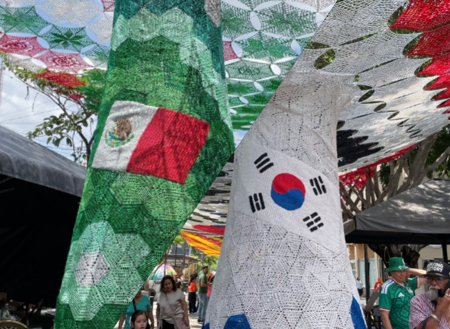 Una bandera coreana tejida en Jalisco: el Mundial 2026 como puente entre México y Corea