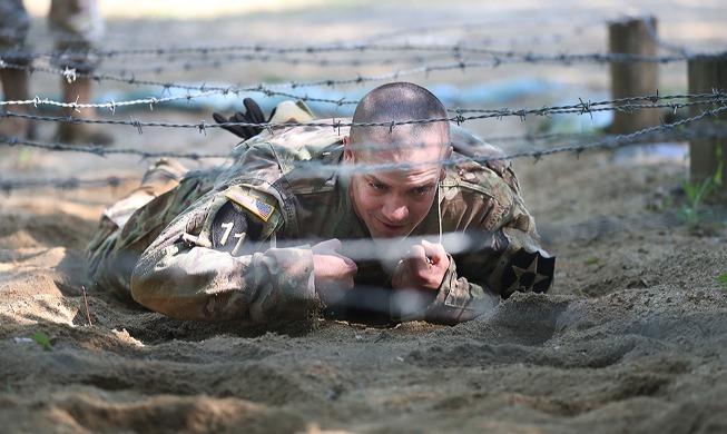 Competición del 'mejor soldado' de las Fuerzas Armadas de EE. UU. en Corea