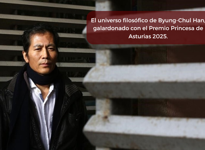 El universo filosófico de Byung-Chul Han, galardonado con el Premio Princesa de Asturias 2025