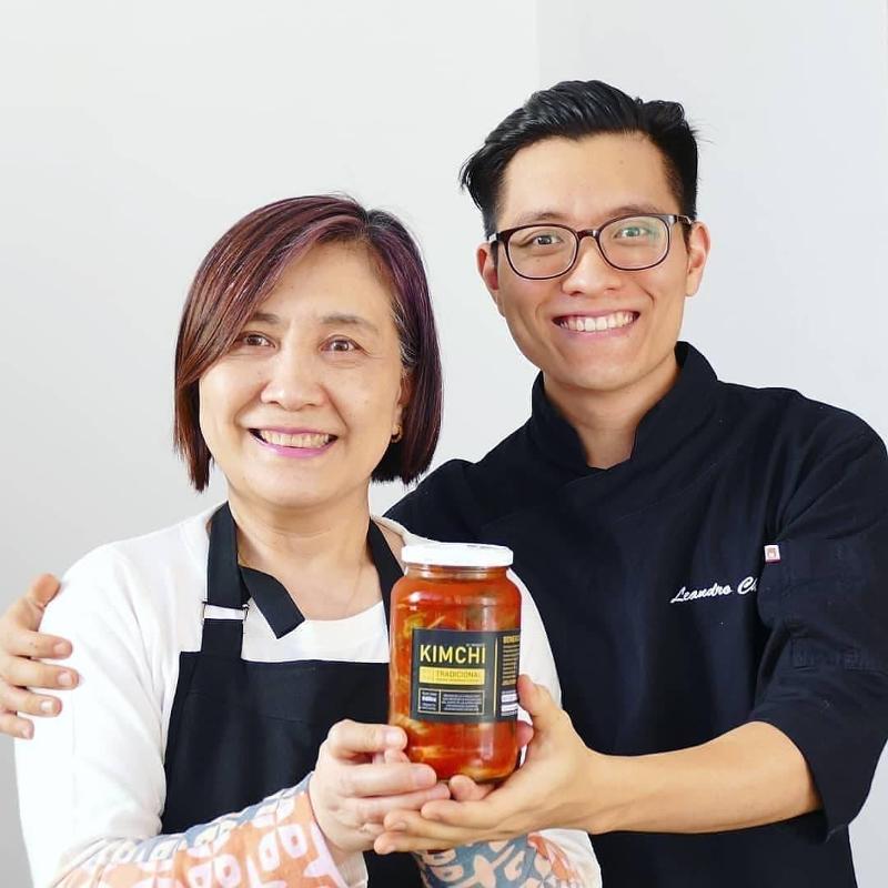 Leandro se enamoró de la cocina gracias a las recetas de su mamá. | Foto cedida por el entrevistado.