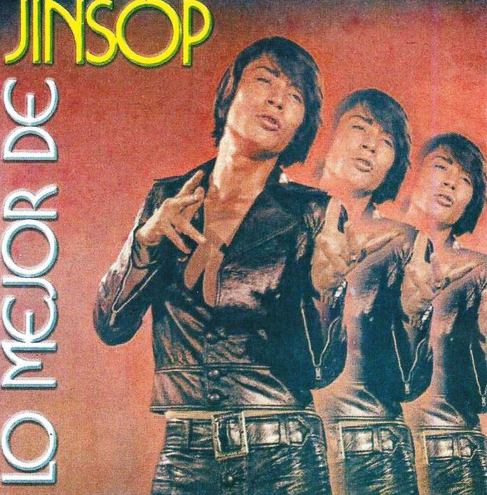 Jinsop fue un fenómeno musical en la década del 70. El flaco cantaba en español con acento coreano, mezclado con inglés y un dejo serrano. | Portada del albúm ´Lo mejor de Jinsop´