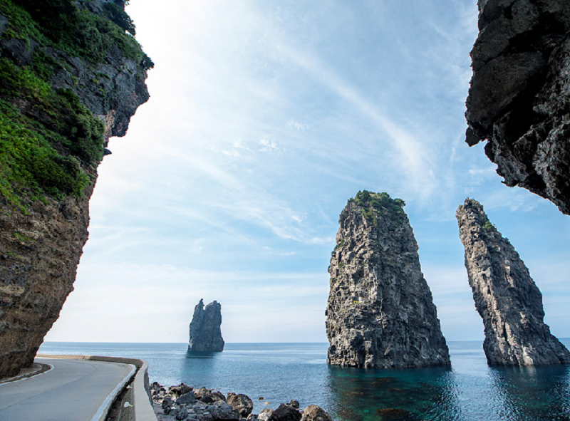 Ulleungdo, la isla misteriosa de Corea del Sur, se ubica a unos 120 kilómetros de la península.
