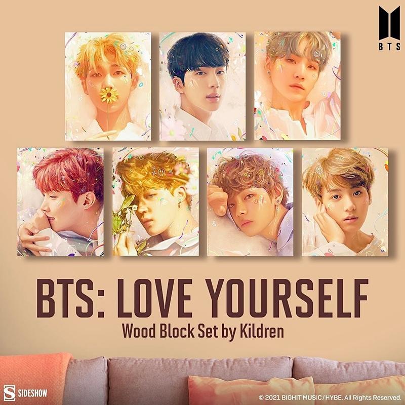 Kildren colaboró en el 2021 junto con BTS para lanzar los retratos oficiales de la reconocida boyband.