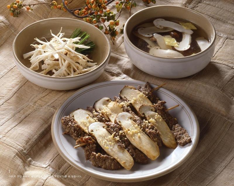 Sanjeok hecho con carne y champiñones | Museo Folclórico Nacional de Corea 