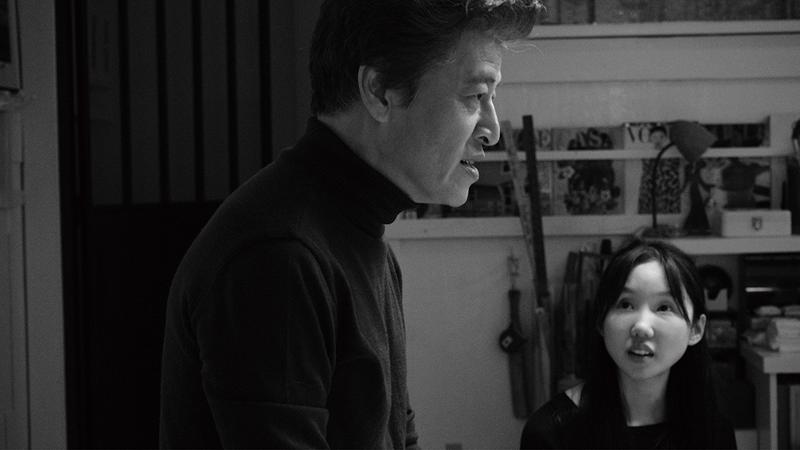 Una escena del nuevo largometraje del director Hong Sang-soo, 