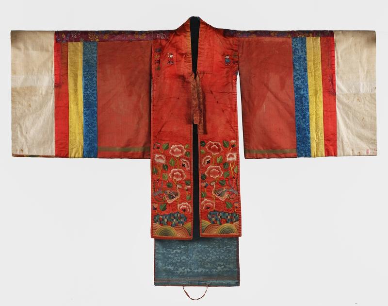 La foto muestra el Hwarot de la dinastía Joseon que pertenece al Museo de Arte del Condado de Los Ángeles de los EE. UU. | Fundación del Patrimonio Cultural Coreano en el Extranjero
