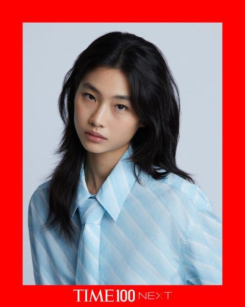 La revista Time de EE. UU incluyó a la actriz Jung Ho-yeon, de 'El juego del calamar' como la única actriz coreana que figura en su lista anual 'Time 100 Next' de estrellas en ascenso. | Captura de pantalla de Time 