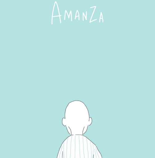 El primer webtoon de Kim, 'Amanza' (2013), que se basa en la lucha contra el cáncer de su padre, se distingue por sus ilustraciones de cuento de hadas que contrastan con el contenido trágico. | Cuenta oficial de Kim Bo-tong en Instagram