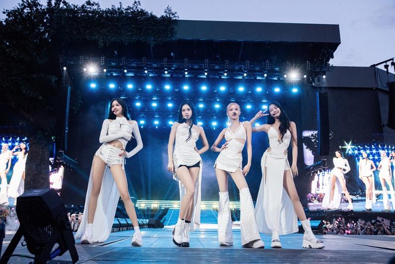 El grupo de K-pop BLACKPINK se presenta en el Hyde Park British Summer Time Festival, celebrado el 2 de julio, en Londres, el Reino Unido. | Página oficial de BLACKPINK en Facebook