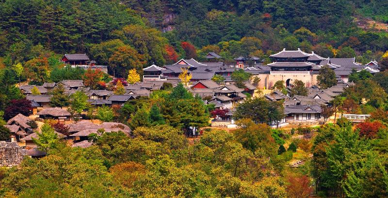  La foto muestra el set de filmación del paso de Mungyeong, ubicado en dicha ciudad, en la provincia de Gyeongsangbuk-do. | Ayuntamiento de Mungyeong 