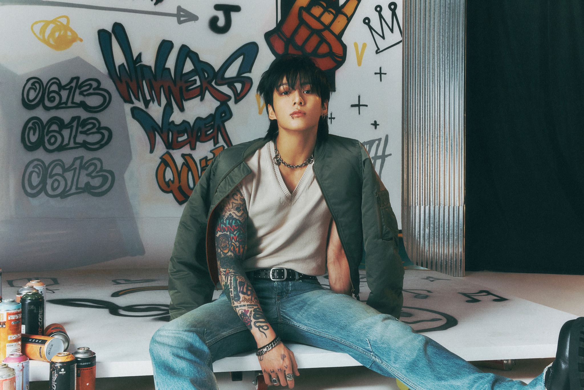 La foto muestra a Jungkook, un integrante de la estrella de K-pop, BTS. | Página oficial de Bighit Music en Facebook