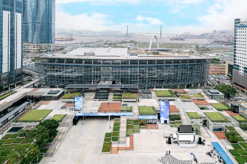 La foto muestra la Estación de Busan. 'Busan Pay', una plataforma que vincula otras aplicaciones y páginas web, con el objetivo de ofrecer servicios y brindar información a los extranjeros, estará disponible a partir del 20 de junio. | Visit Busan