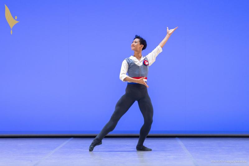 El bailarín coreano Park Younjae ganó el Prix de Lausana el 8 de febrero de 2025. | Premio de Lausana