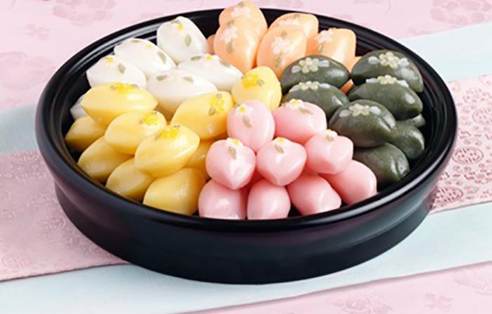Songpyeon, pastel de arroz representativo de Chuseok