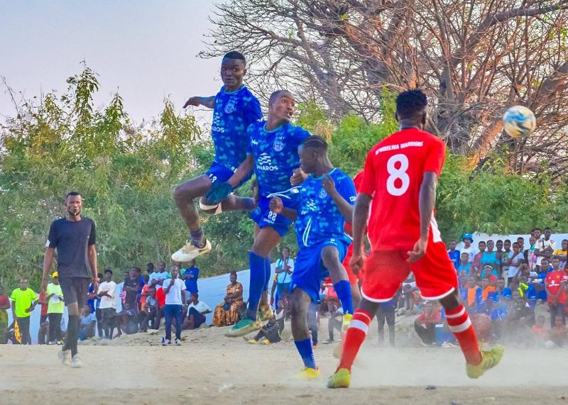 El Chizumulu United FC disputa un partido frente al Mmberwa Warriors el 13 de noviembre de 2025 en la isla de Chizumulu, en Malaui. | Página oficial de Chizumulu United FC en Facebook