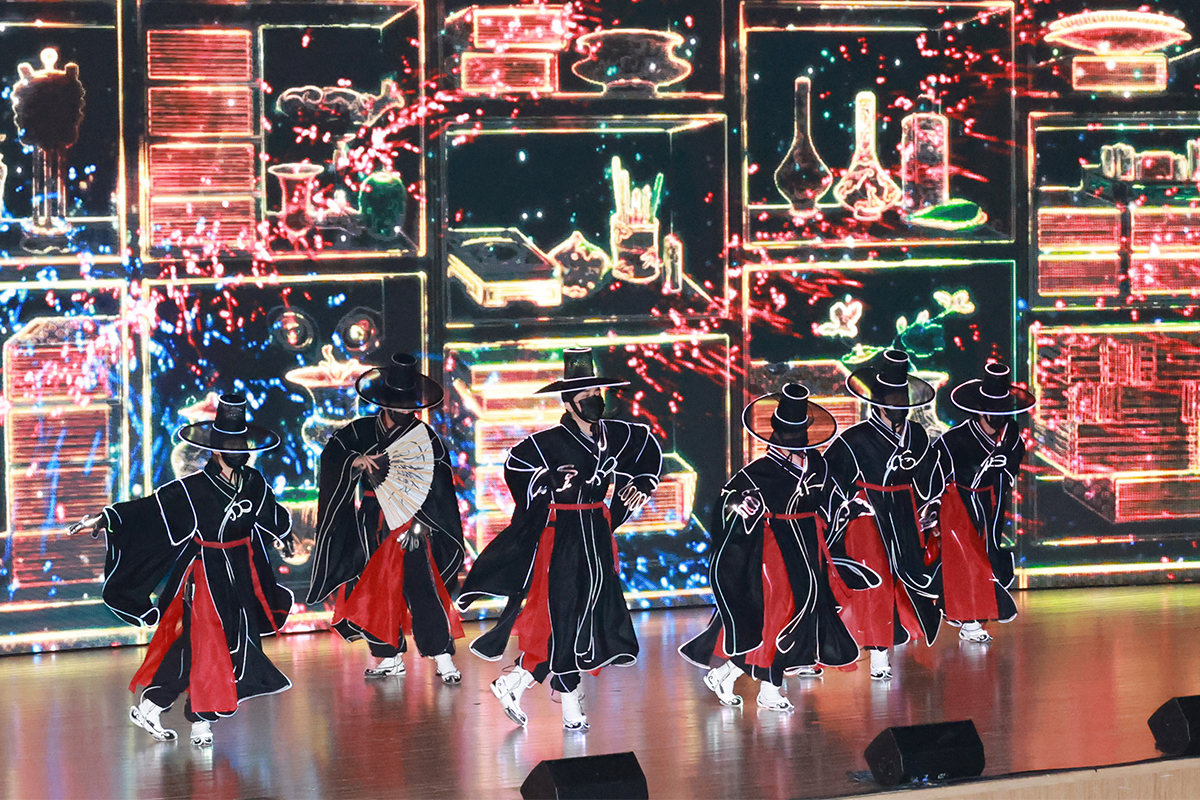 El grupo de danza 