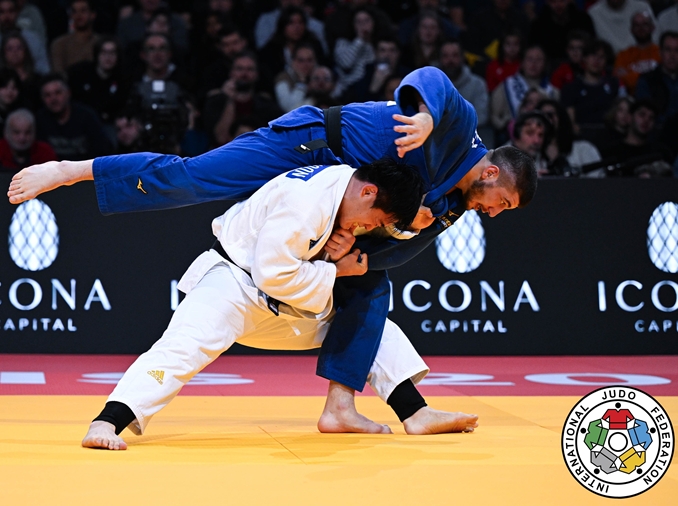 Del 111º lugar al oro: Kim Jonghoon sorprende en el Grand Slam de Yudo de París