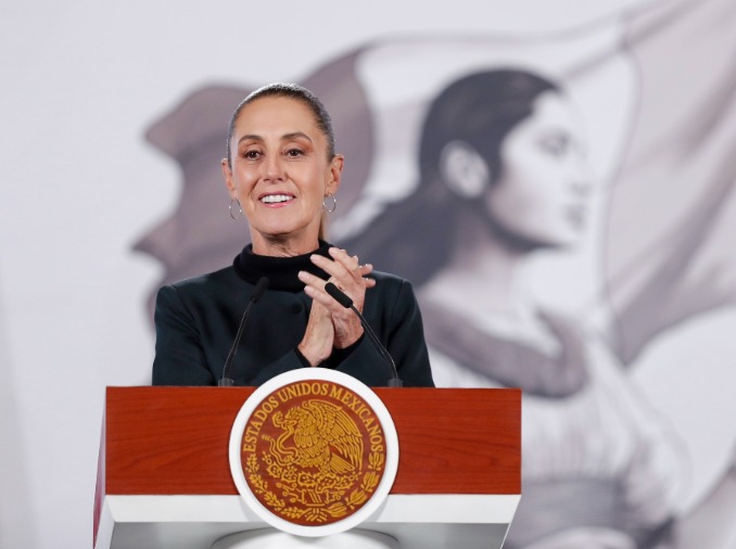 La presidenta de México solicita a su homólogo coreano más conciertos de BTS