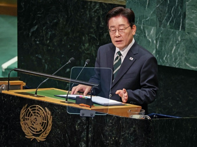 El presidente Lee propone una alianza global y un plan de paz para la península ante la ONU
