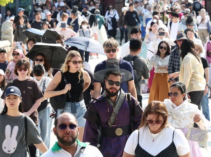 Corea está cerca de superar su marca histórica de turistas extranjeros