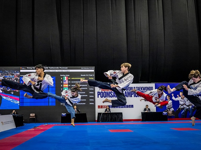 Chuncheon acoge el Campeonato Mundial de Taekwondo Poomsae