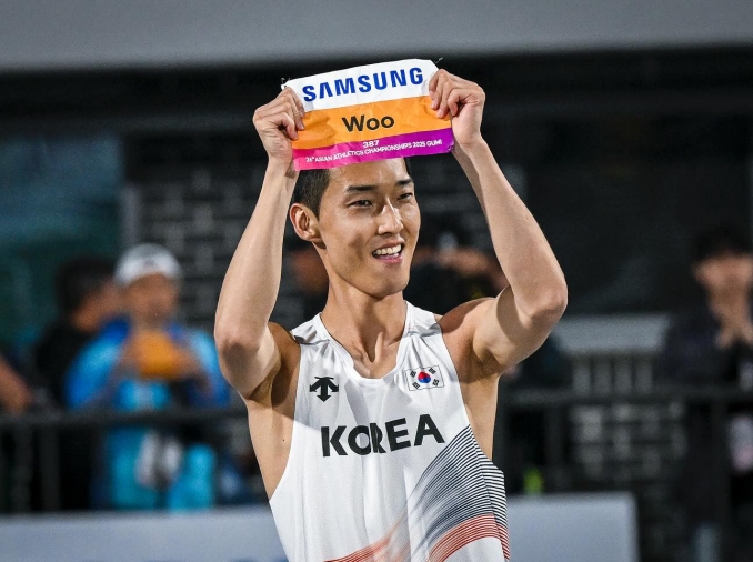 Woo Sang-hyeok gana por 2º año consecutivo el oro asiático en salto de altura