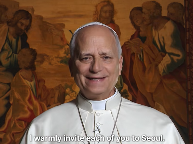 El papa León XIV invita a los jóvenes a participar en la JMJ Seúl 2027
