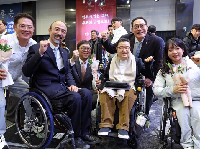 La delegación paralímpica de Corea se compromete a dar lo mejor en los JJ. OO. de Invierno