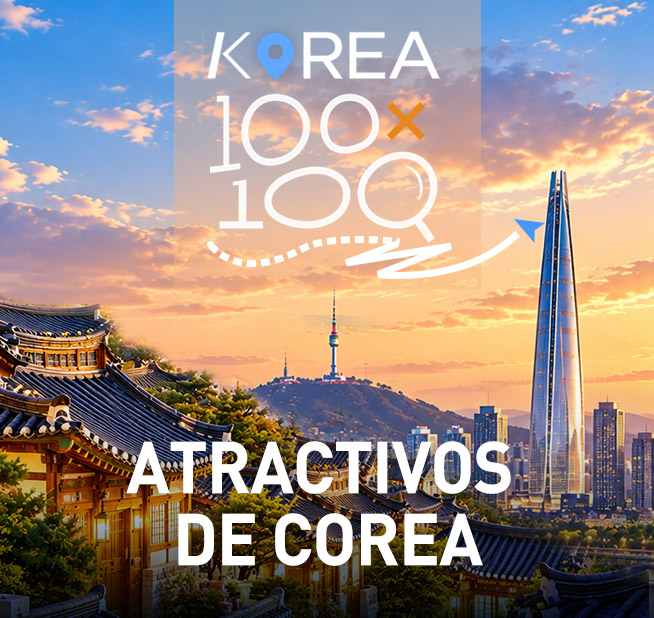 '100x100 Atractivos de Corea'