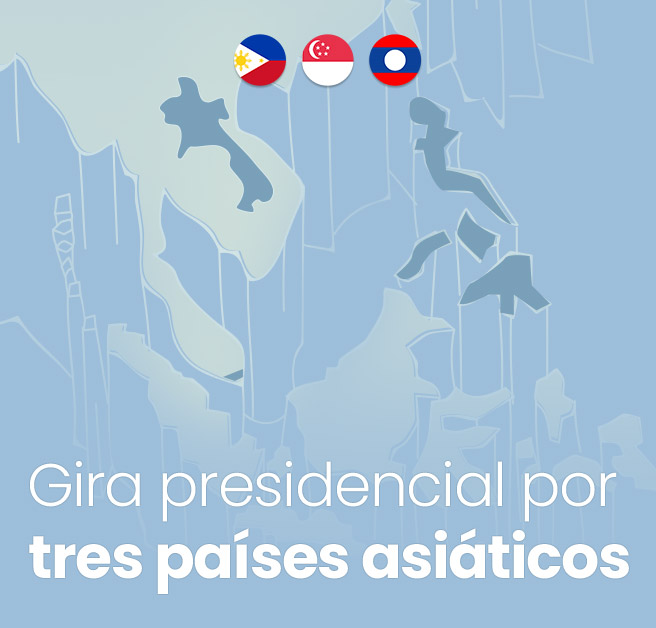 Gira presidencial por tres países asiáticos